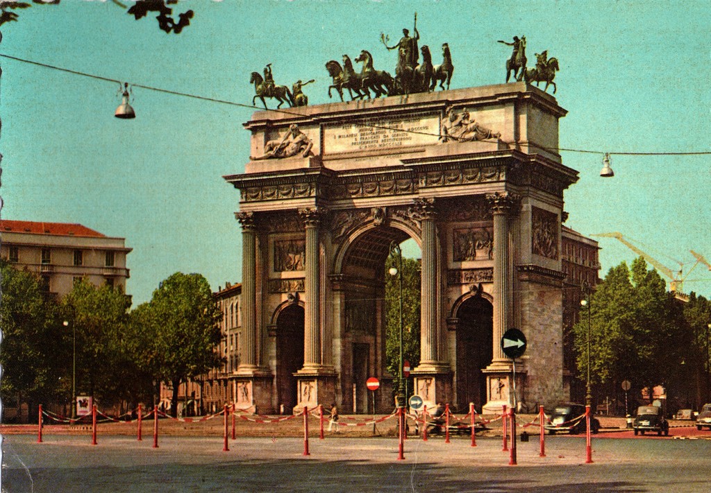 Milano. Arco della Pace