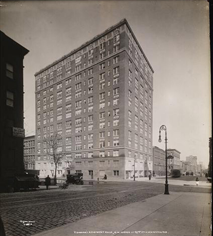 Buildings, Tishman's Apartment House, N.W. Corner of 72nd St. & Lexington Ave.