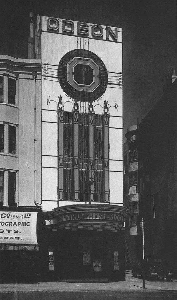 85 King's Road - Odeon cinema (Palladium Theatre) with its new Art Deco style face