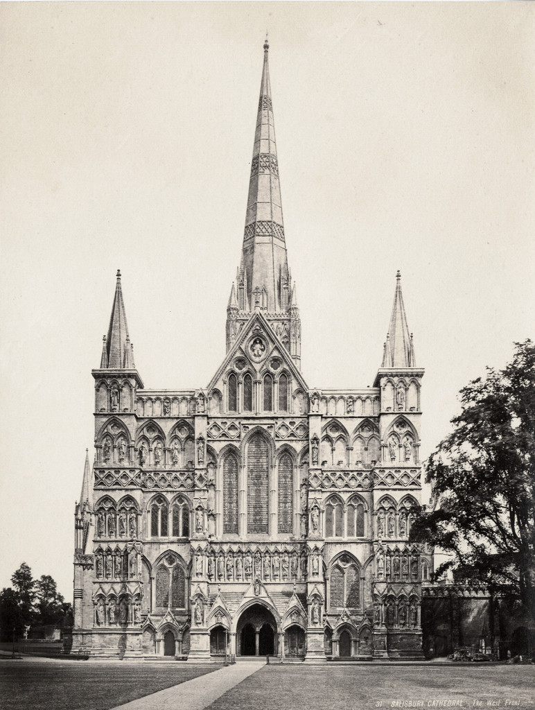 Salisbury Cathedral. The West Front