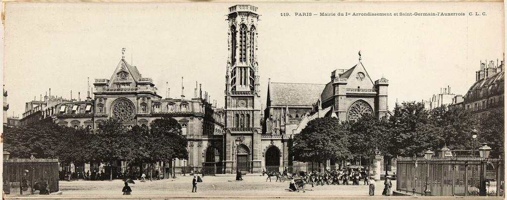 Mairie du 1er arrondissement et Saint-Germain-l'Auxerrois