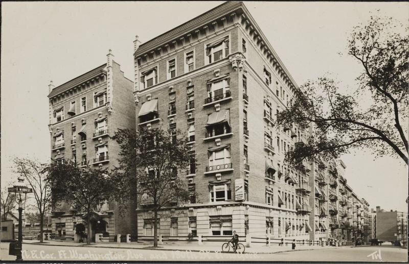 N. E. Cor. Ft. Washington Avenue and 180th St., New York