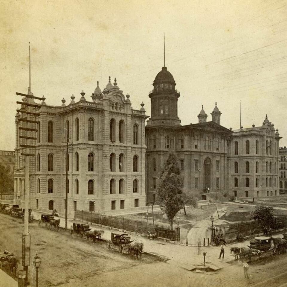 City Hall and County Courthouse