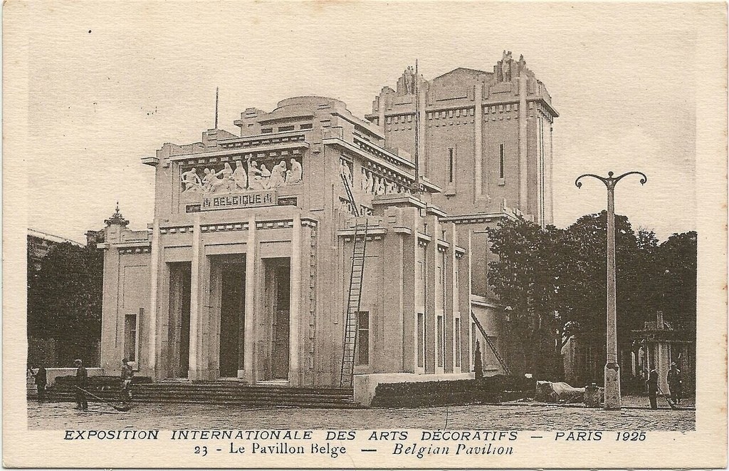 pavillon belge à l'Exposition universelle de 1925