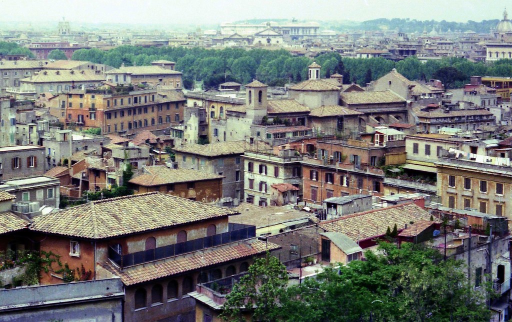 Panorama visto da San Pietro in Montorio