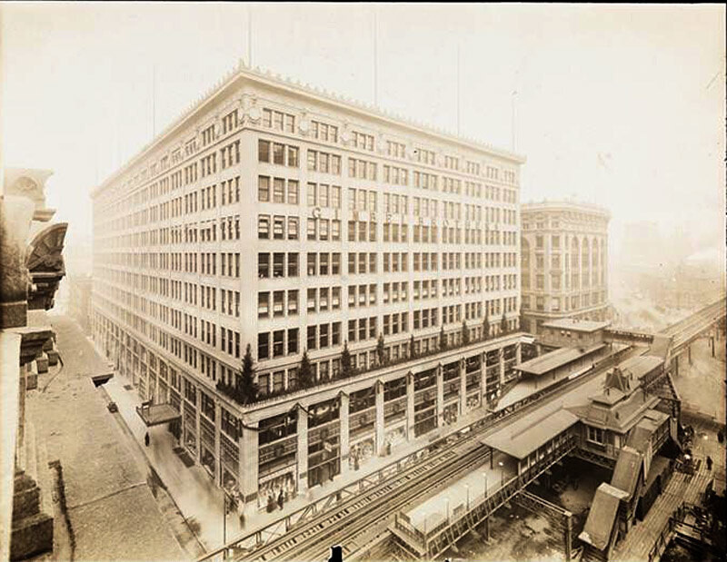 Gimbels flagship store, 6th Avenue and 32nd Street