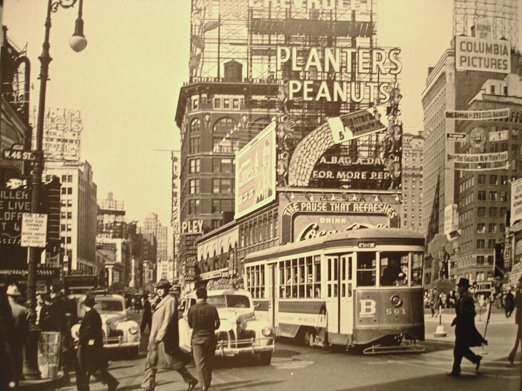 Times Square 1940's