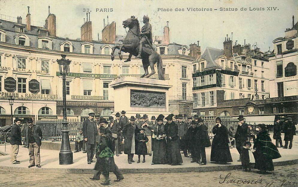 Place des Victoires - Statue de Louis XIV