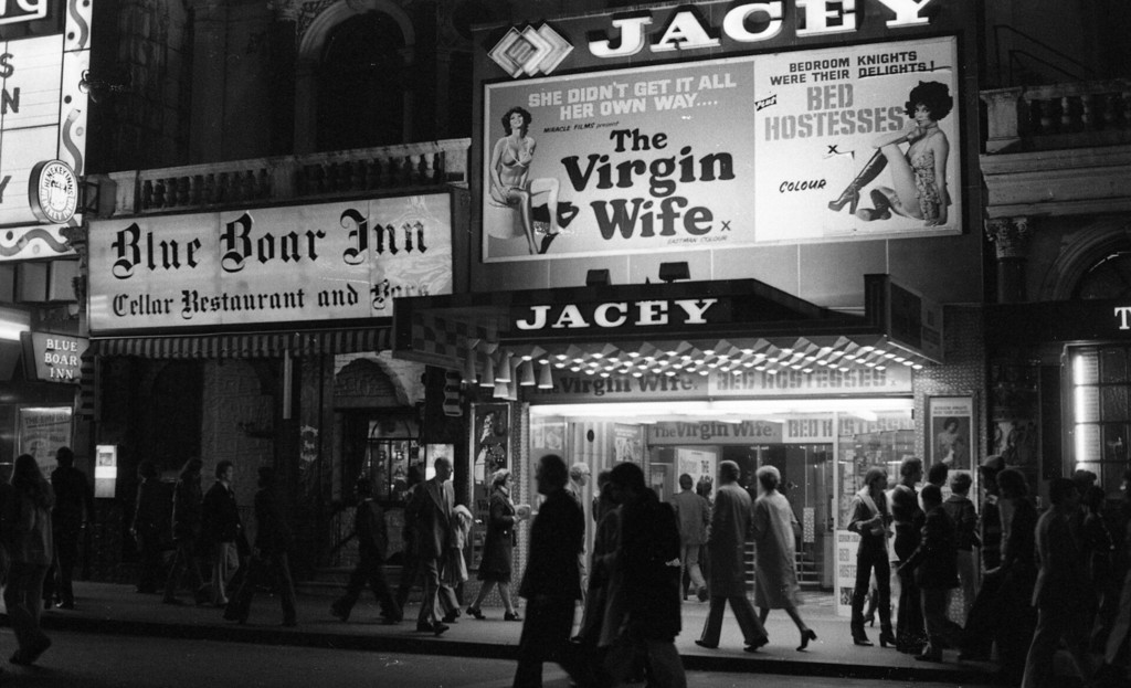 Leicester Square 7-9., Queen's House, then the Jacey cinema was here