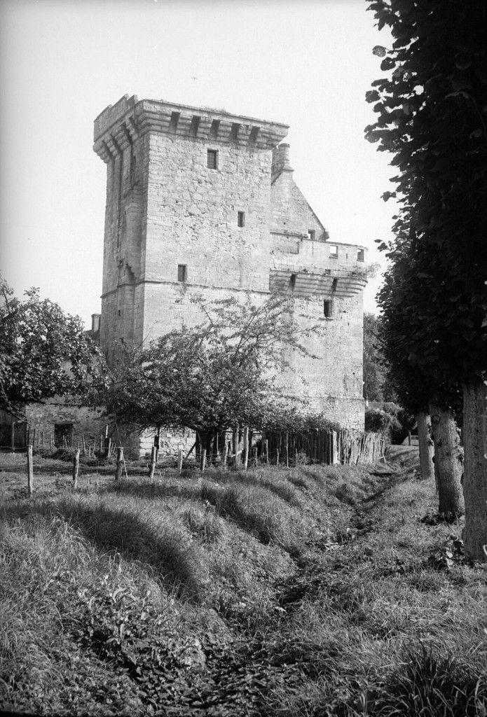 Crouy-sur-Ourcq. Château du Houssoy (ancien). Ensemble nord-ouest