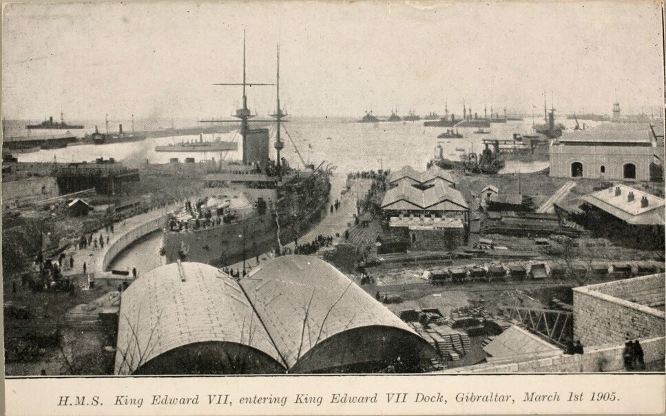 In the dock of Gibraltar