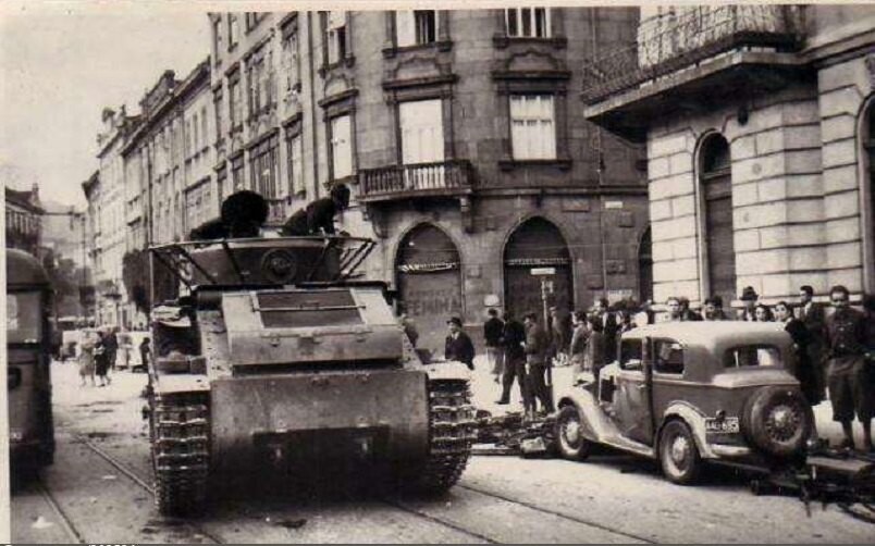 Червона армія на вулицях Львова у вересні 1939 р