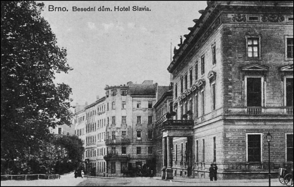 Brno, Besední dům a hotel Slavia