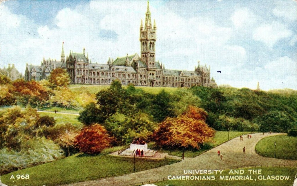 Glasgow University & Cameronians War Memorial