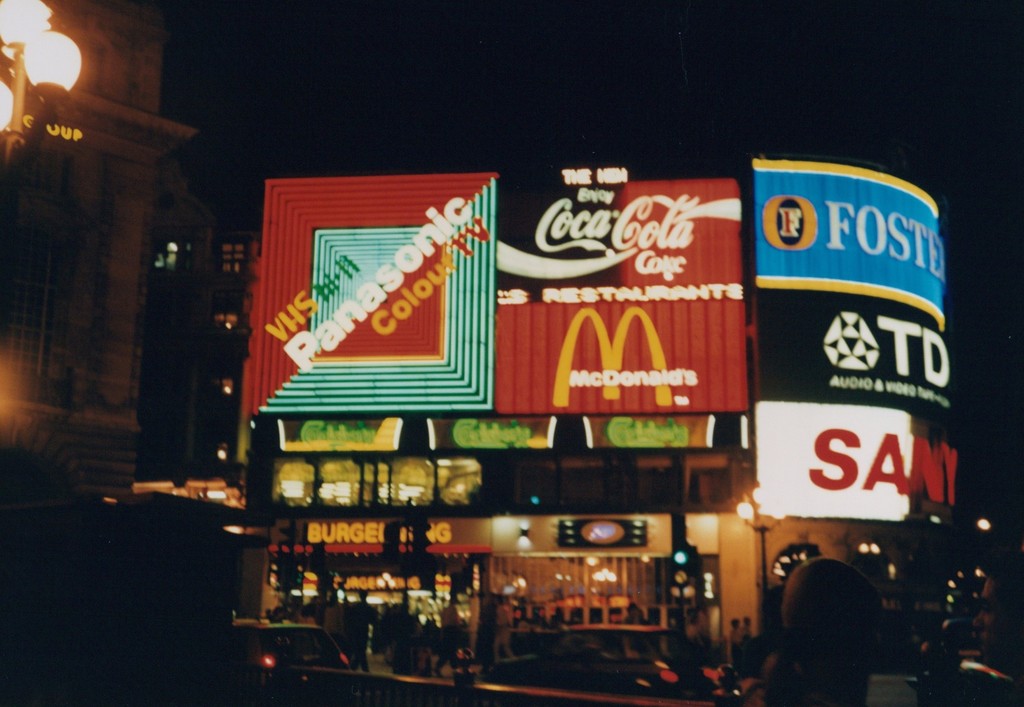 Piccadilly Circus Neon