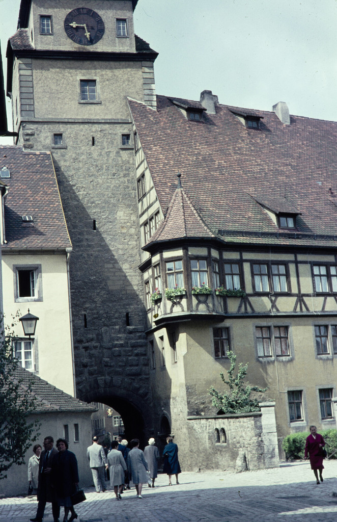 Rothenburg ob der Tauber. Weißer Turm
