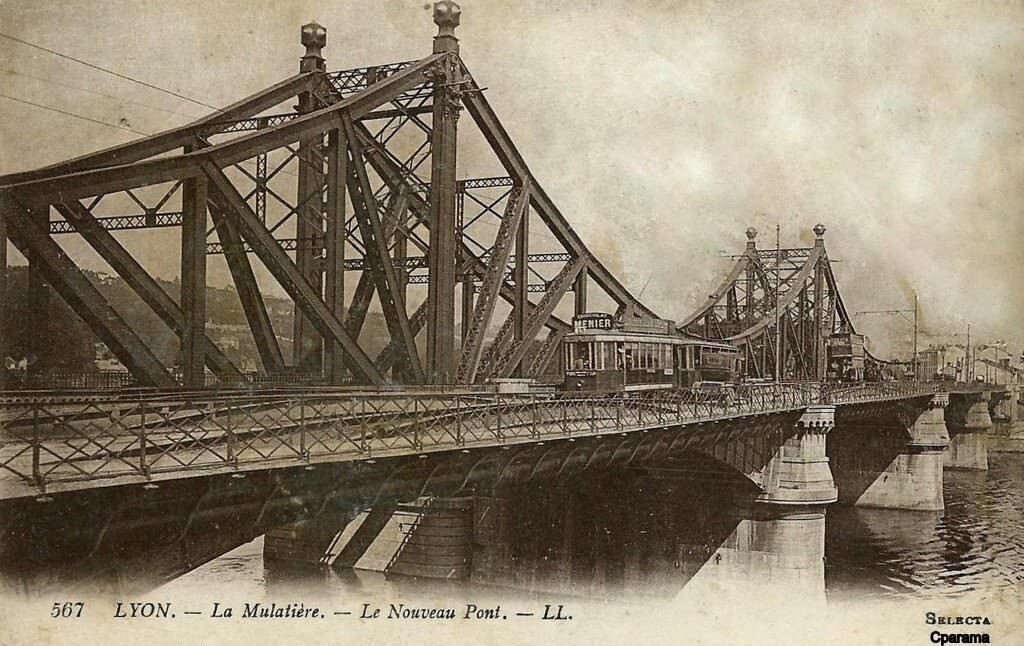 Lyon - La Mulatière - Le nouveau pont