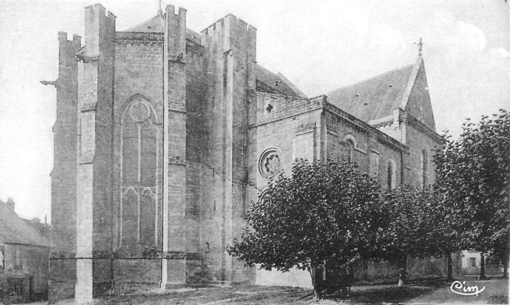 Saint-Yrieix. Chevet de l'Eglise