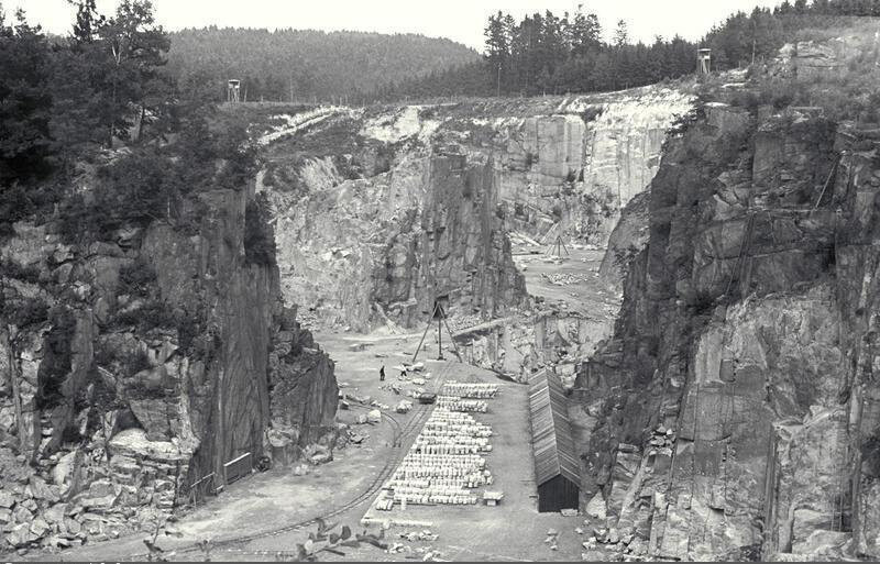 The rock quarry in KZ-Mauthausen