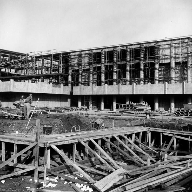 L.A. County Museum of Art, under construction