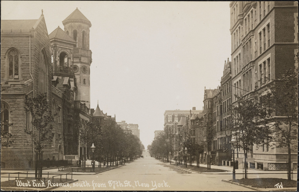 West End Avenue, south from 87th Street