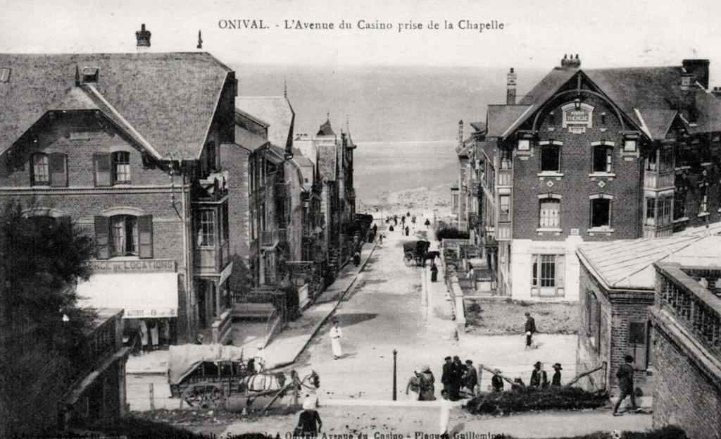 Onival - L'Avenue du Casino prise de la Chapelle