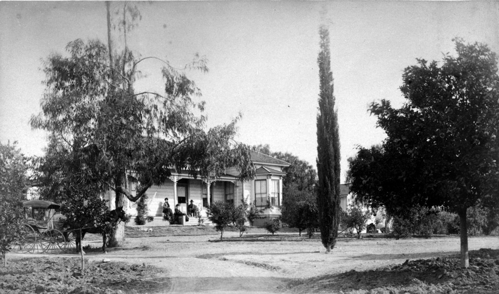 Exterior view of P.M. Green's residence
