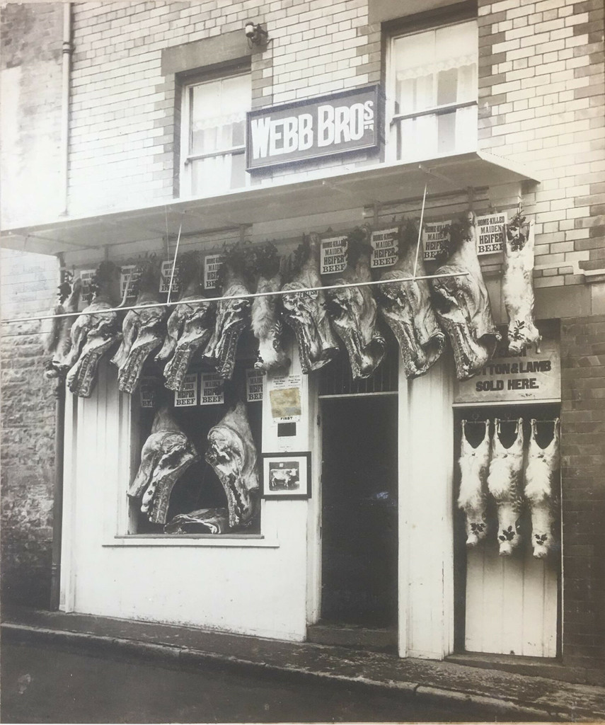 Webb’s butchers in Market Street