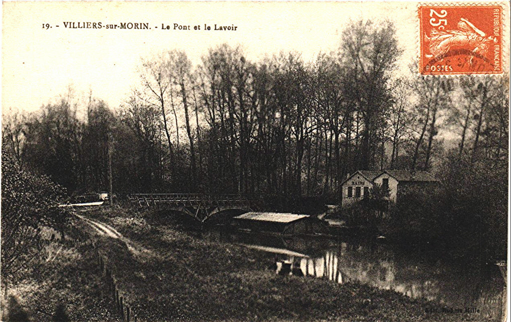 Villiers-sur-Morin - Le Pont et le Lavoir