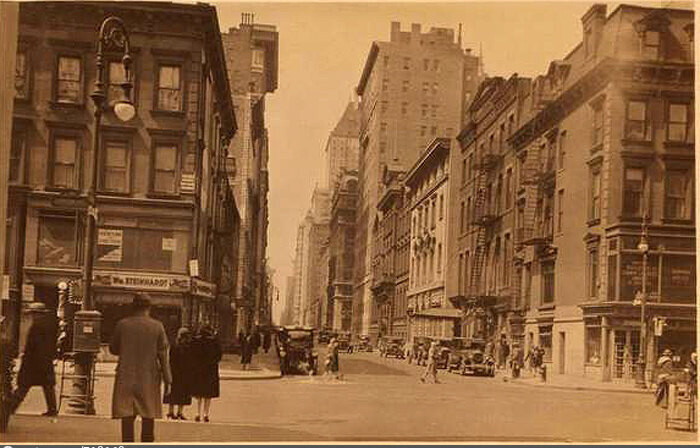 58th Street, north side, west from and including Lexington Ave. April 9, 1928