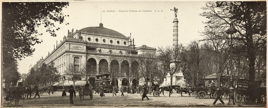 Place et Théâtre du Châtelet