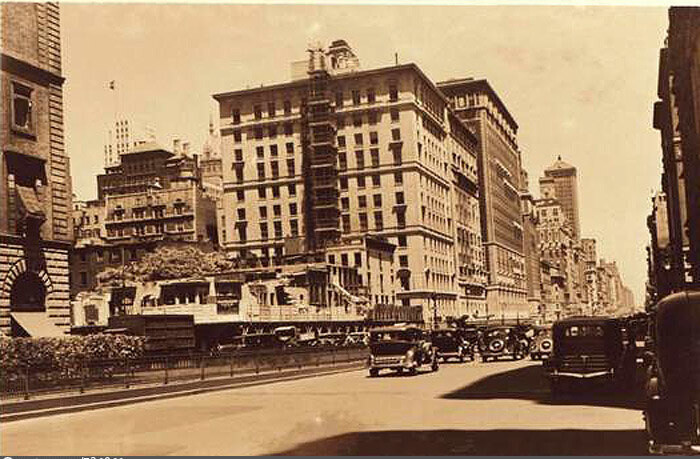 Park Ave., west side, north from and including East 53rd Street. June 16, 1936