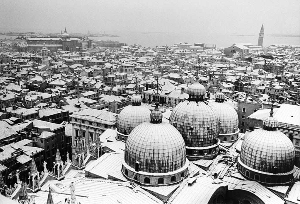 Venezia sotto la neve