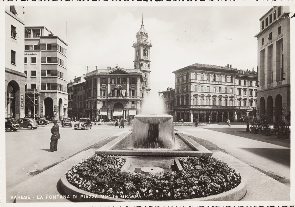 Varese, La fontana di Piazza Monte Grappa