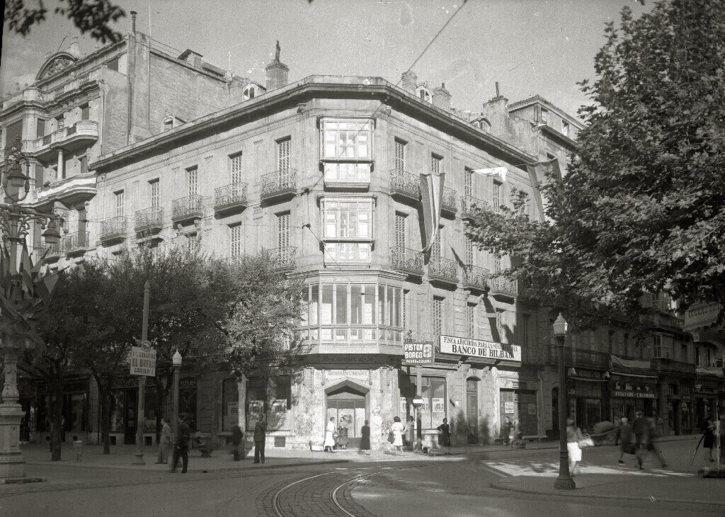 San Sebastián. Antiguo edificio del 