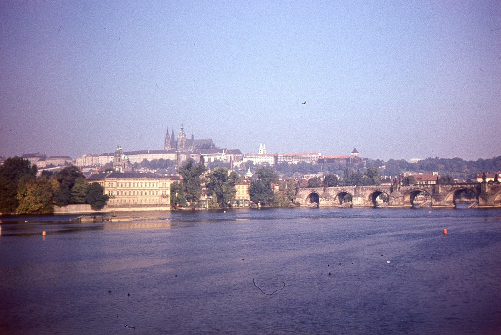 Pražský hrad. Karlův most