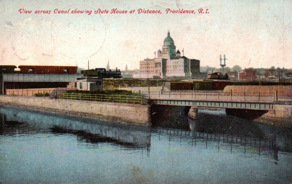 Providence. Canal & State House