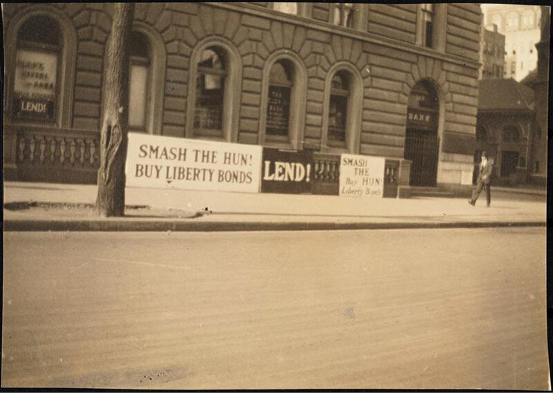 Showing Displays of Liberty Loan Posters during World War I