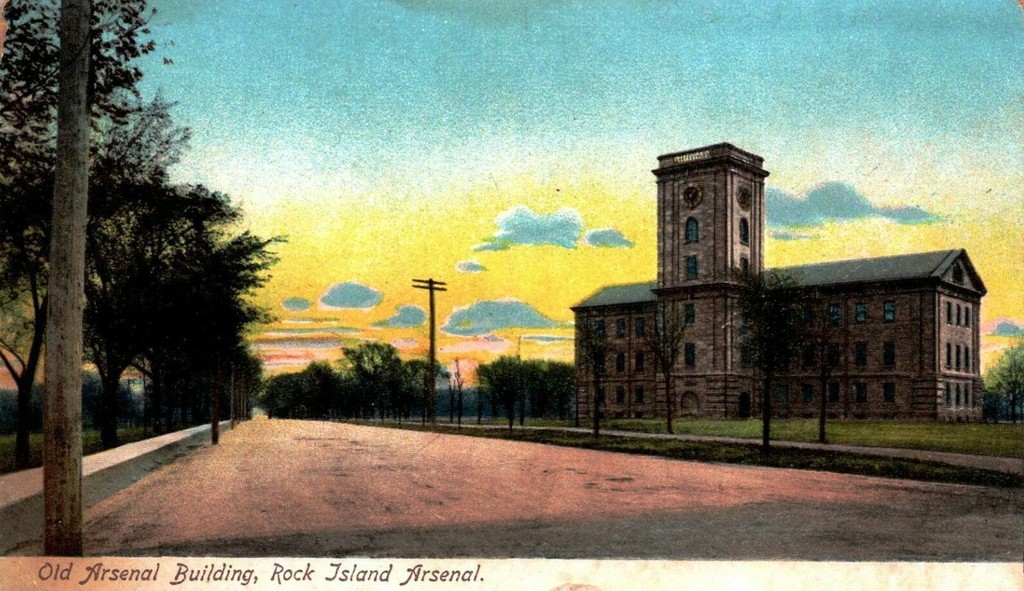 Rock Island. Old Arsenal Building