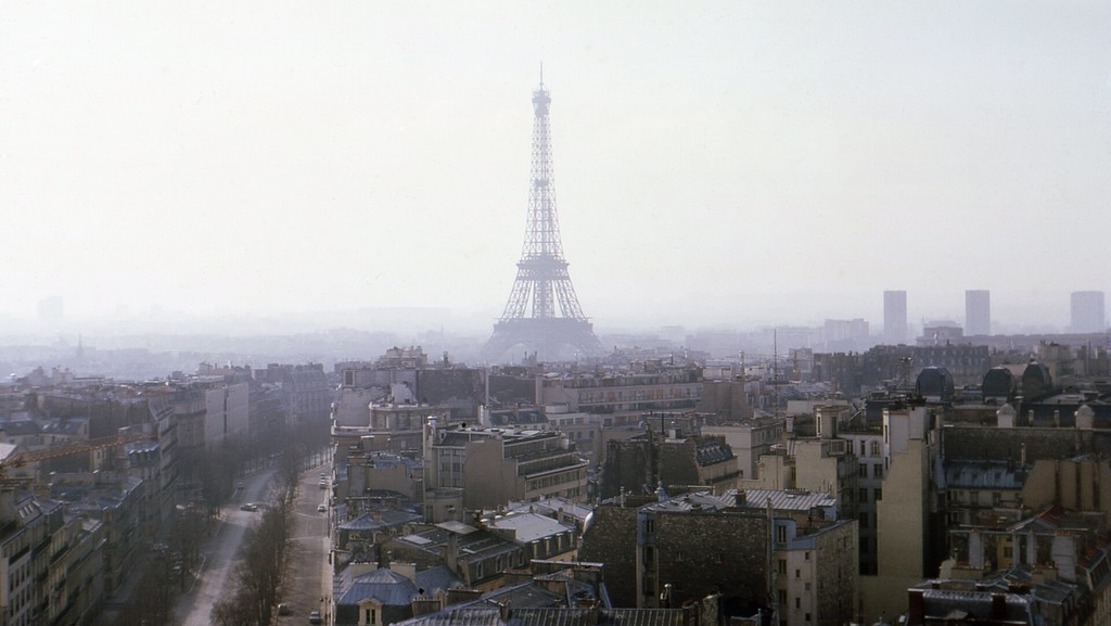 Eiffel Tower from Arc de Triomphe de l'Étoile