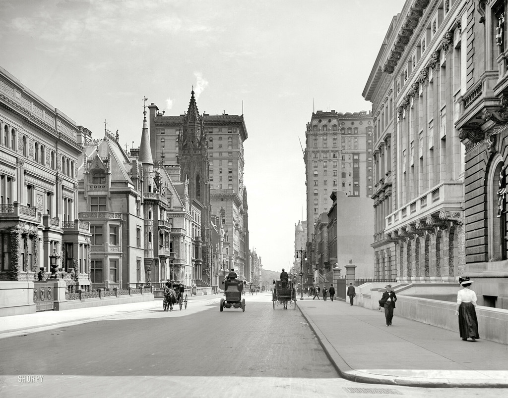 Fifth Avenue: 1908