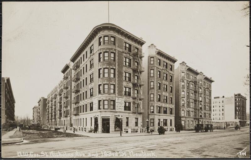 N.W. Cor. St. Nicholas Ave and 163rd St., New York