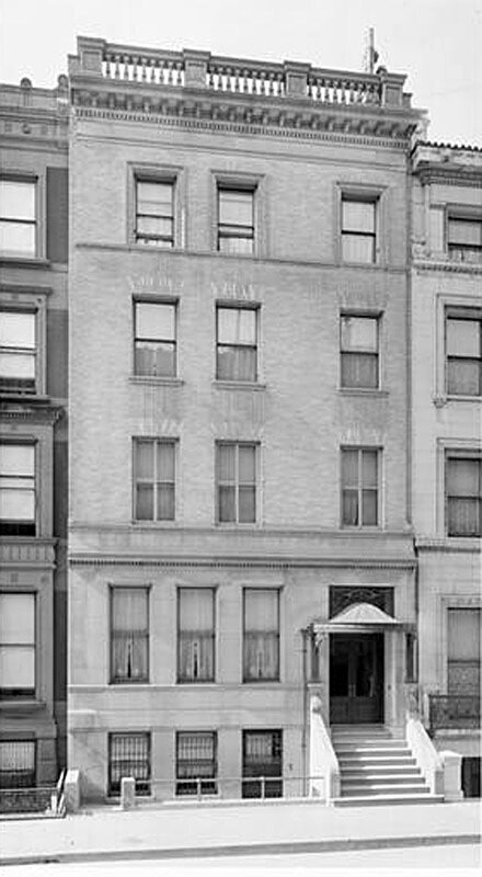 Possibly 20 West 84th Street. McCurdy residence.