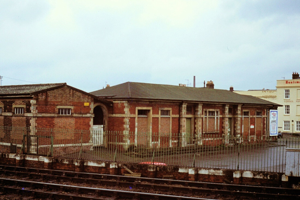 The former Great Western Station at Salisbury