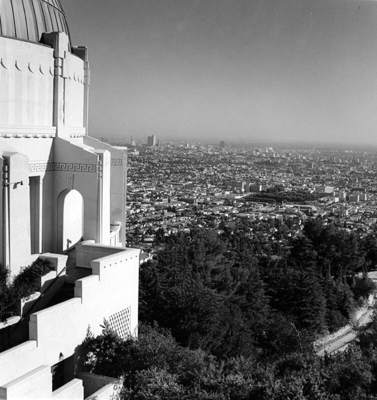 Griffith Observatory, looking south