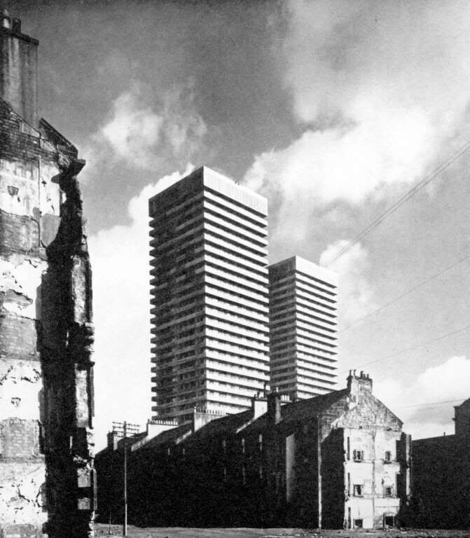 Gallowgate shortly after completion