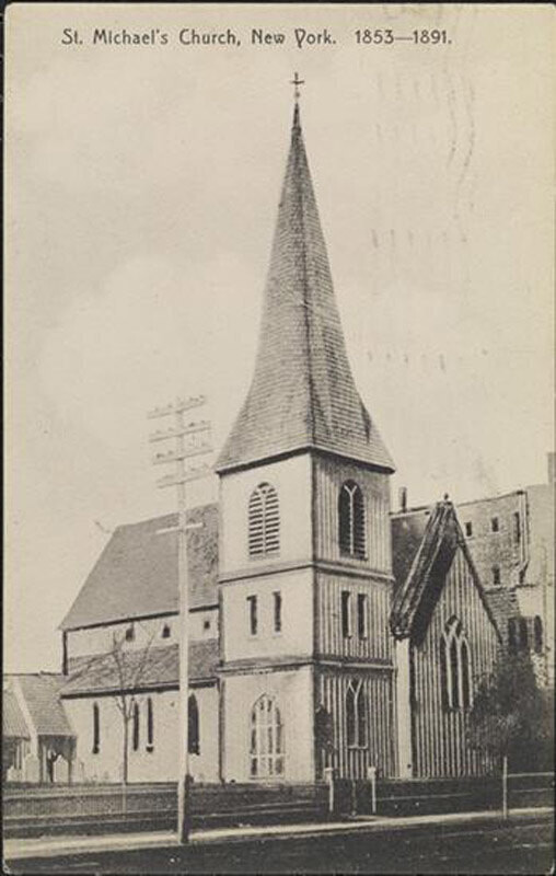 St. Michael's Church, New York, 1853-1891.