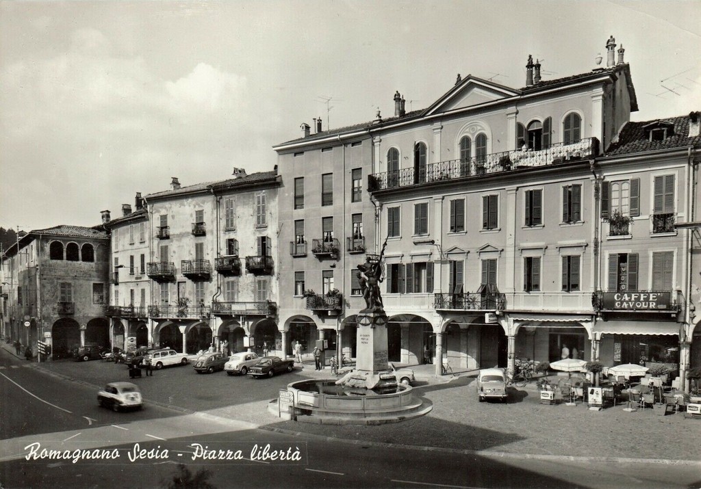 Romagnano Sesia, Piazza della Libertà