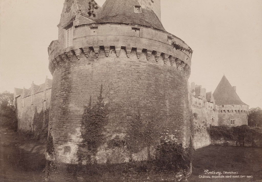 Pontivy. Château, ensemble nord-ouest