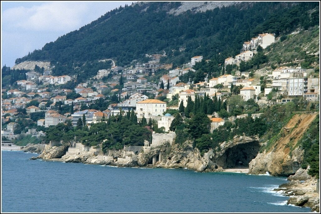 Dubrovnik.Istočni dio starog grada